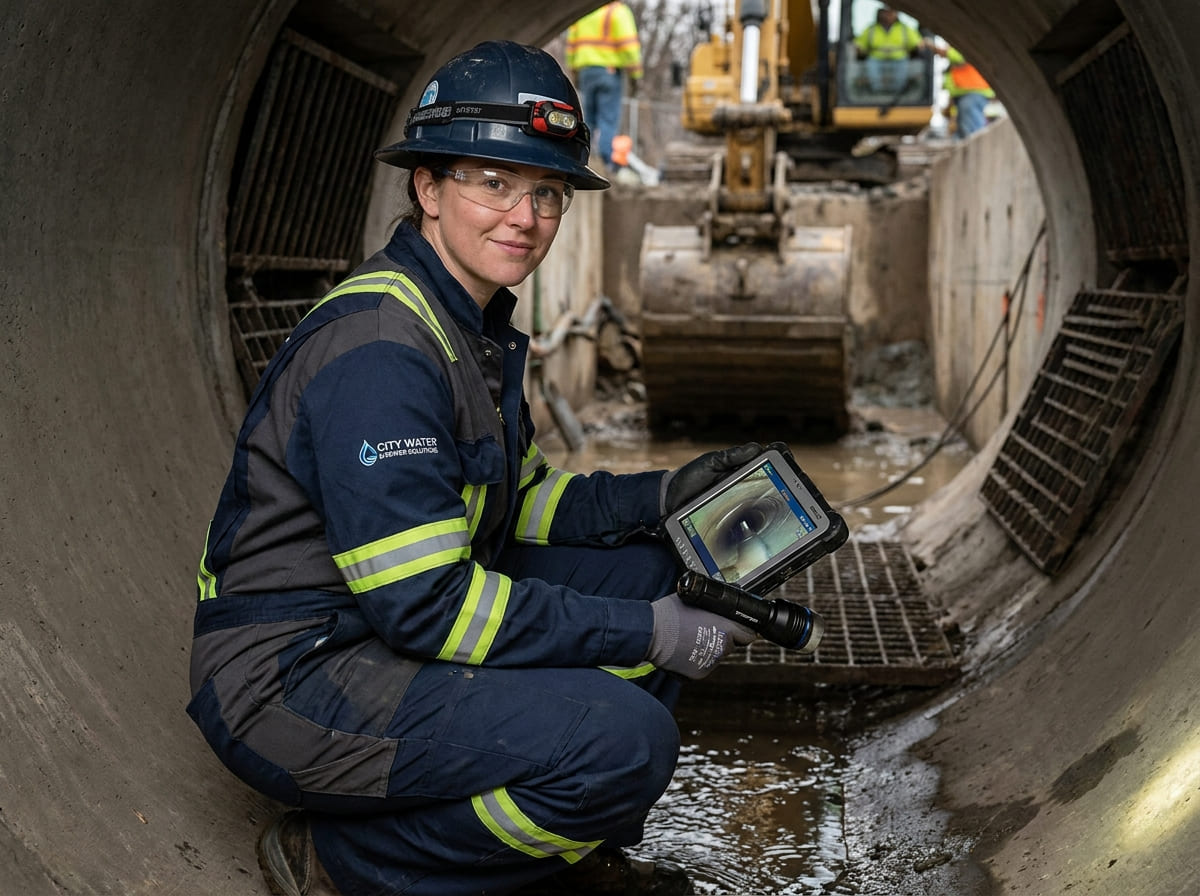 Sewer Line Inspection & Replacement in Mertens